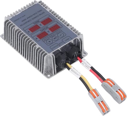 Zonne Energie Controller - MPPT Regulator - Accu Laden - Verstelbaar LCD - 10-30V - Aluminium