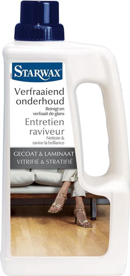 Starwax verfraaid onderhoud 'Gecoat & Laminaat' 1 L