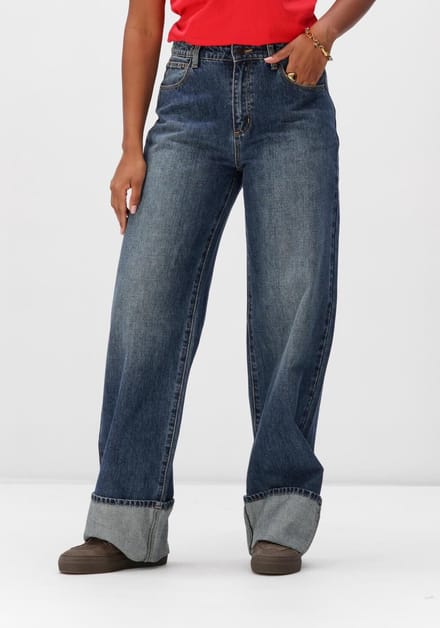 ABRAND JEANS Mid Baggy Tall Jeans Dames - Broek - Blauw - Maat 32