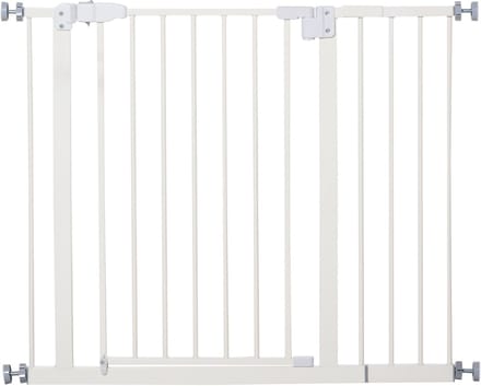 PawHut Huisdierpoort - Metaal - 97,5x3,5x76,2cm - Wit