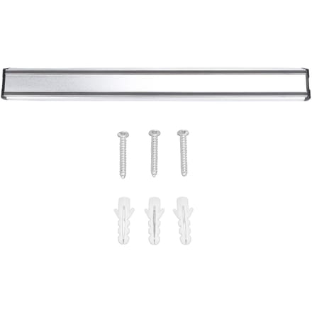 Support Magnétique pour Couteaux Mural Alliage d'Aluminium Gain de Place Polyvalent pour Ciseaux de Cuisine 18 inches