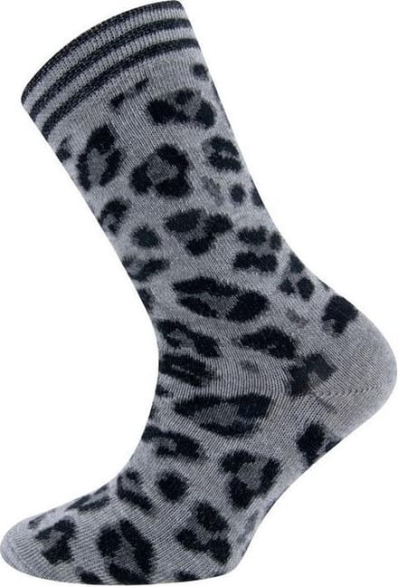 Kindersokken Grijs met Wildlife print - 31/34