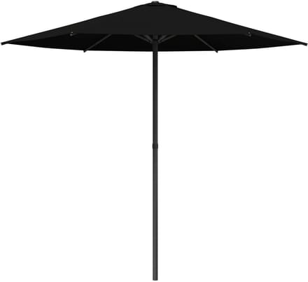 vidaXL - Tuinparasol - Rechthoekig - 2,3 - x - 2,3 - m - Polyester - Zwart