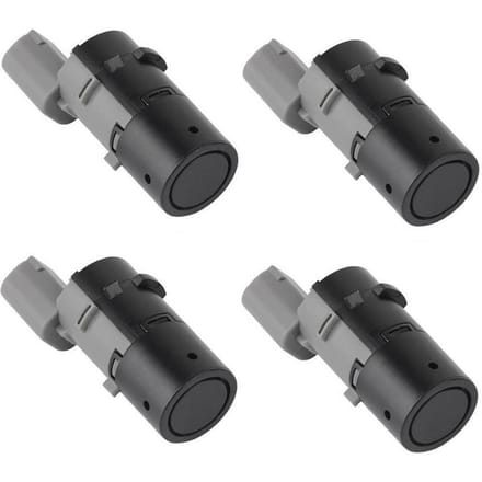 4 stks Reverse Bumper Backup Parkeerhulp Sensor Omkeren Radar Parkeersensor, 66206989069, zwart