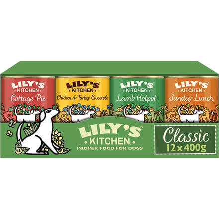 24x400g Lily's Kitchen Klassieke Recepten nat hondenvoer