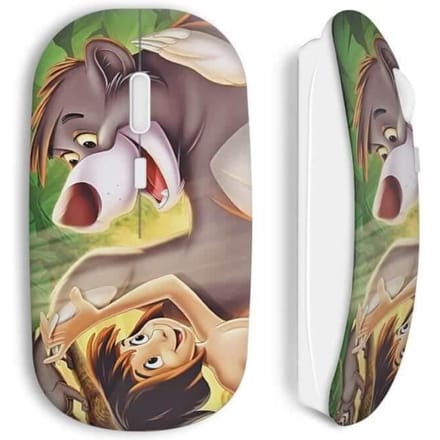Souris sans fil le livre de la jungle baloo mowgli