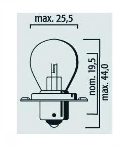 Ampoule Flosser pour Mobylette MBK 50 88 1960 à 2002 Neuf