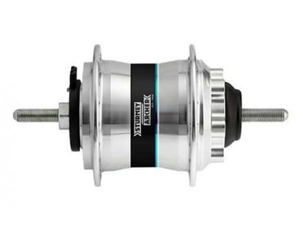 Sturmey Archer Naafdynamo Voor Hds22 Schijfrem 36g Zilver