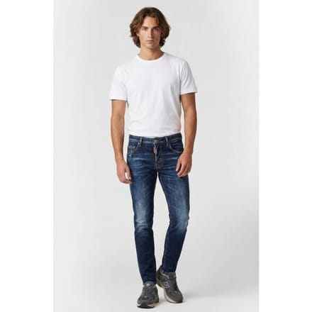 Dsquared2 Jeans 5 Pockets Blue Größe: W50 | Slim Jeans Outlet | Herren | Blau
