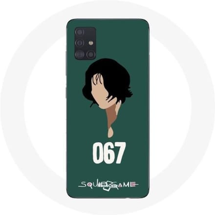 Coque Samsung Galaxy A51 Squid Game Kang Sae Byeok Visage
