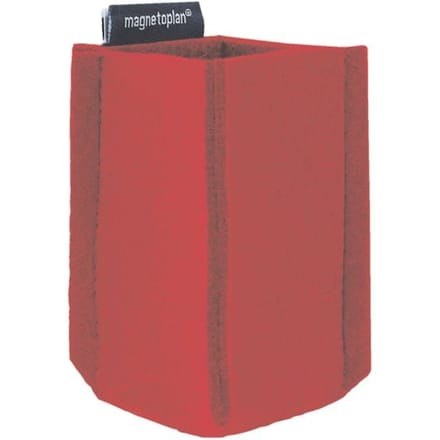 magnetoplan magnetoTray SMALL 1227606 Penhouder magnetisch (b x h x d) 60 x 100 x 60 mm Rood