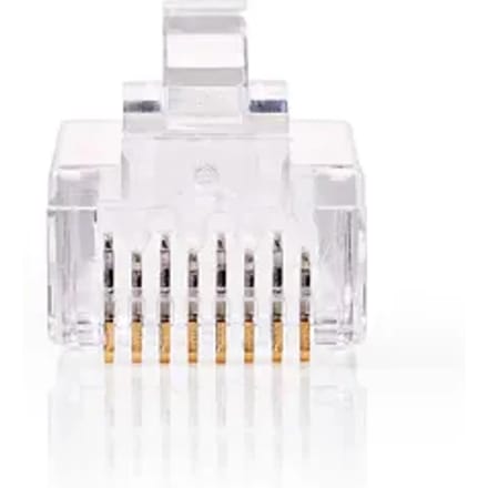 Nedis Rj45-connector Fresh Green Box Mannelijk - Stevig Utp Cat6 Transparant