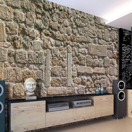 Fotobehang - Wall From Stones