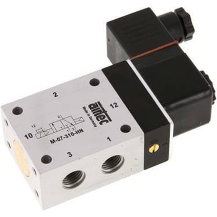 3/2 G1/4'' NC Magneetventiel 24V DC ATEX 1.5-10bar/21.0-140psi Airtec