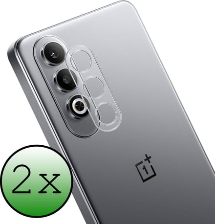 Camera Lens Protector - 2 Stuks Geschikt voor OnePlus Nord CE4 - Camera Screenprotector Beschermglas - Gehard Glas - Tempered Glass - Screen Protector