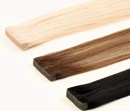 Invisible Tape Hair Extensions #8 | 10 Stuks | 25 gram | 60CM