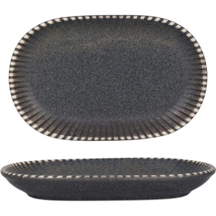 ID Fine Serveerschaal - Reckless - Porselein - 18 cm - set van 2