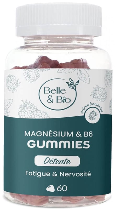 Belle & Bio Magnesium & Vitamine B6 60 Gummies