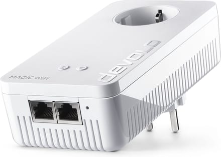 Devolo Magic 2 WiFi next Powerline WiFi uitbreidingsadapter 8610 DE, AT, NL, EU Powerline, WiFi 2400 MBit/s