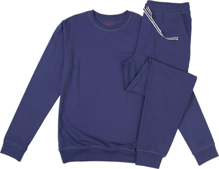 La-V pyjamaset  sportieve voor heren blauw M