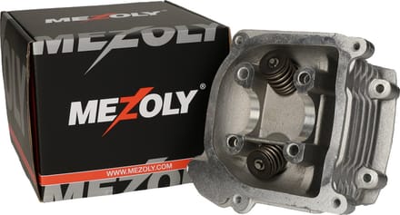 Cilinderkop Mezoly 90cc GY6 / Kymco 50cc 4 Takt (Korte kleppen)