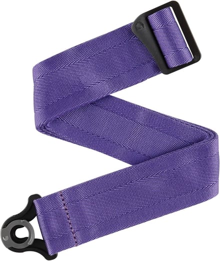 D'Addario 50BAL18 Auto Lock Gitaarband Deep Violet/Paars