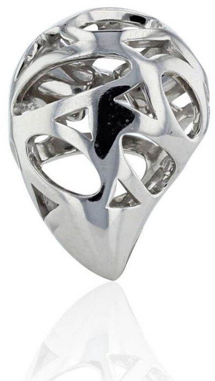 Luna-Pearls - 656.0924 - Sieradensluiting - Dames - 925er Zilver gerhodineerd - 14,5mm