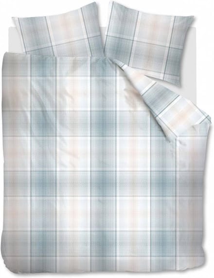 Beddinghouse Baker Dekbedovertrek - Eenpersoons - 140x200/220 cm - Blue Grey
