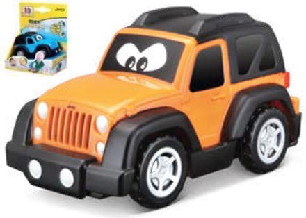 BB Junior Jeep Wrangler - My 1st Collection - 3 inch - Oranje/zwart