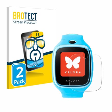 BROTECT - Screenprotector voor Xplora Go - Folie Beschermfolie transparant 2 Stuks