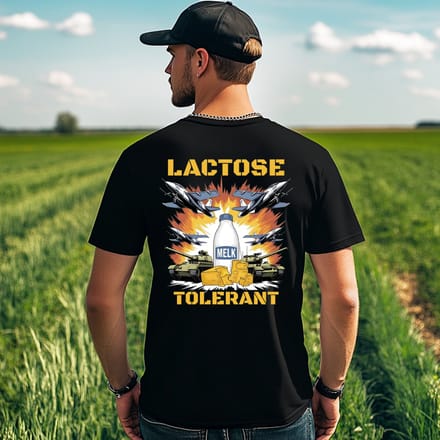 AGRIFANS® Lactose Tolerant - Heren T-shirt - L
