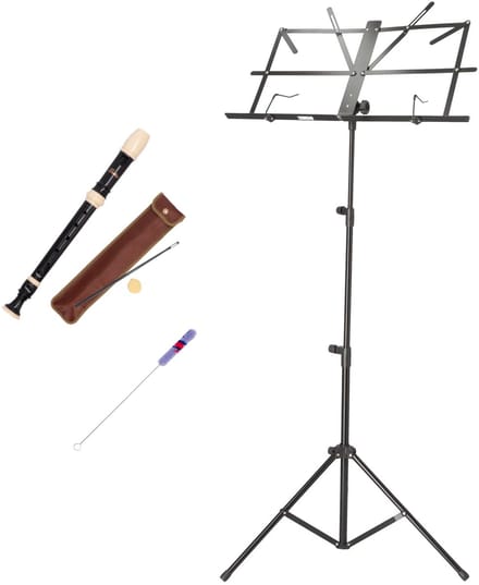 Sopraanblokfluit ABS - Fazley Recorder AS5-G - Zwart