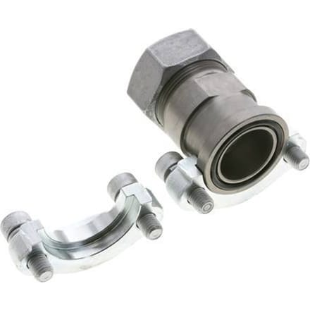1-1/4'' SAE Flens 3000 psi Staal met 35L (M45x2) ISO 6162-1