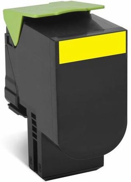 LEXMARK CS310/CS410/CS510 - 702HYE tonercartridge geel 3.000 pagina s 1-pack