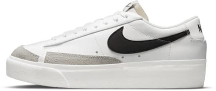 Nike Blazer Low Platform Wit Zwart Dames Sneakers Zeil Team-Oranje DJ0292-101 37.5 white