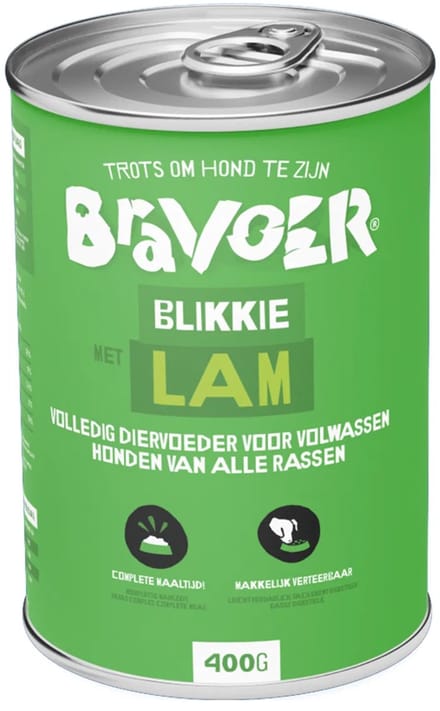 Blikkie met Lam 400g - 12 stuks