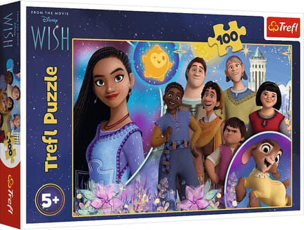 Trefl Disney Wish Legpuzzel - 100 stukjes - Vanaf 5 jaar