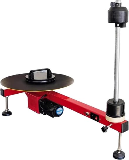 Wikkelmachine - Verpakkingsmachine - Items Bundelen - Hoge Snelheid 50 Tpm - 40 Cm Draaitafel - Metaal