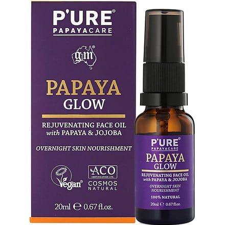 P’URE Papayacare - Papaya Glow Rejuvenating Face Oil - 20ml
