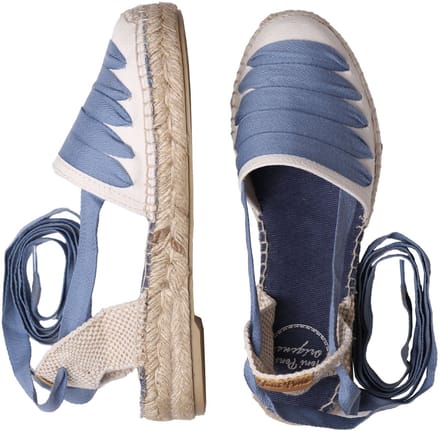Vegan espadrille voor dames met vijf strepen | GAVET-CU