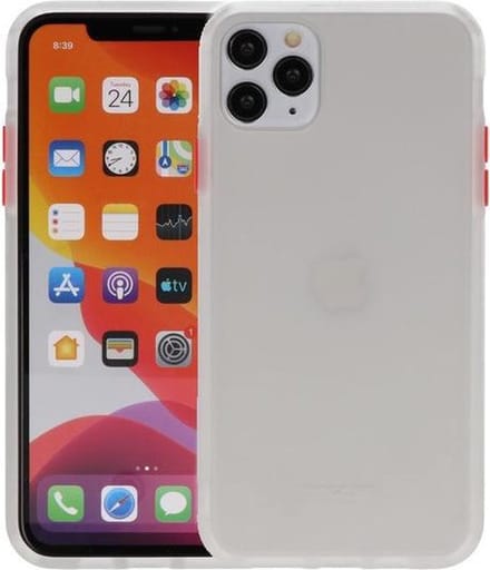 Hardcase Backcover voor iPhone 11 Pro Max Transparant