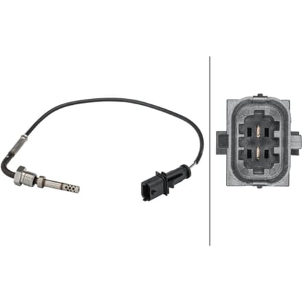 Sensor, uitlaatgastemperatuur HELLA 6PT358 181-601