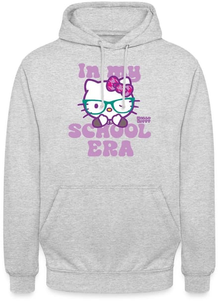 Hello Kitty Met Bril In My School Era Hoodie Unisex