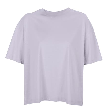 SOLS Dames/Dames Boxy Organic Oversized T-shirt (Lila)