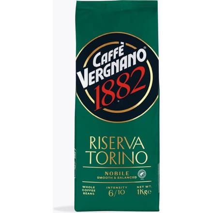 Vergnano Riserva Torino Nobile Rainforest Allianced koffiebonen 1kg