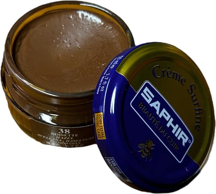 Saphir Creme Surfine (schoenpoets) Hazelnoot