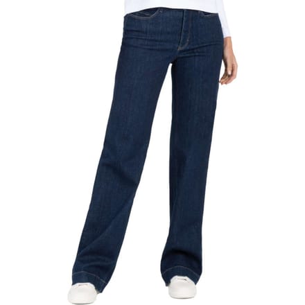 Wide leg jeans met 5-pocketmodel