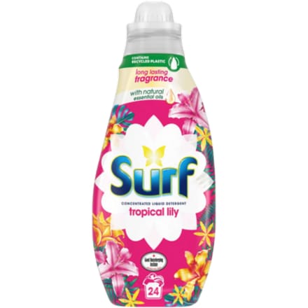 Surf Vloeibare Wasmiddel Tropische Lelie 648 ml