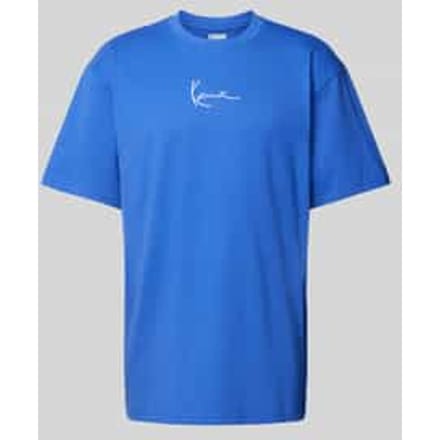 T-shirt met labelprint