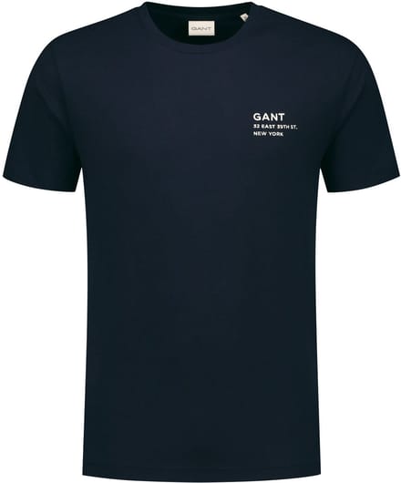 Gant Small Graphic SS Shirt Heren - Maat L